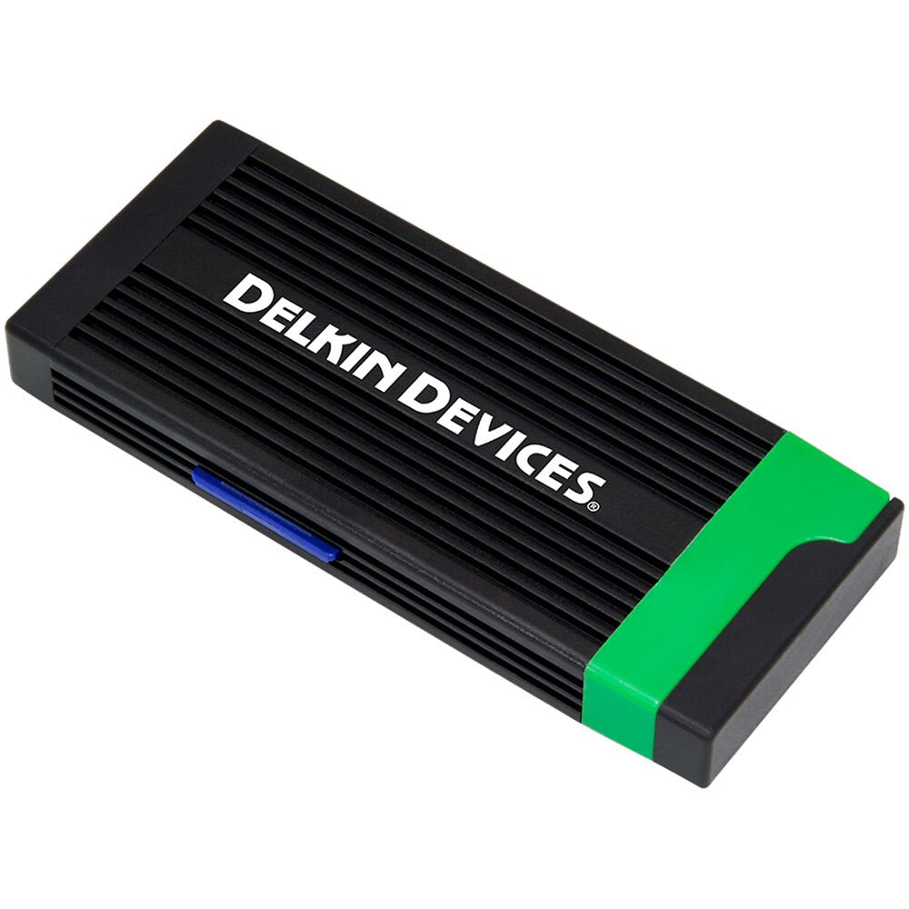 Delkin Devices USB 3.2 CFexpress Type B Card and SD UHS-II Memory Card Reader - cambuy-lives Delkin Devices USB 3.2 CFexpress Type B Card and SD UHS-II Memory Card Reader - cambuy-lives